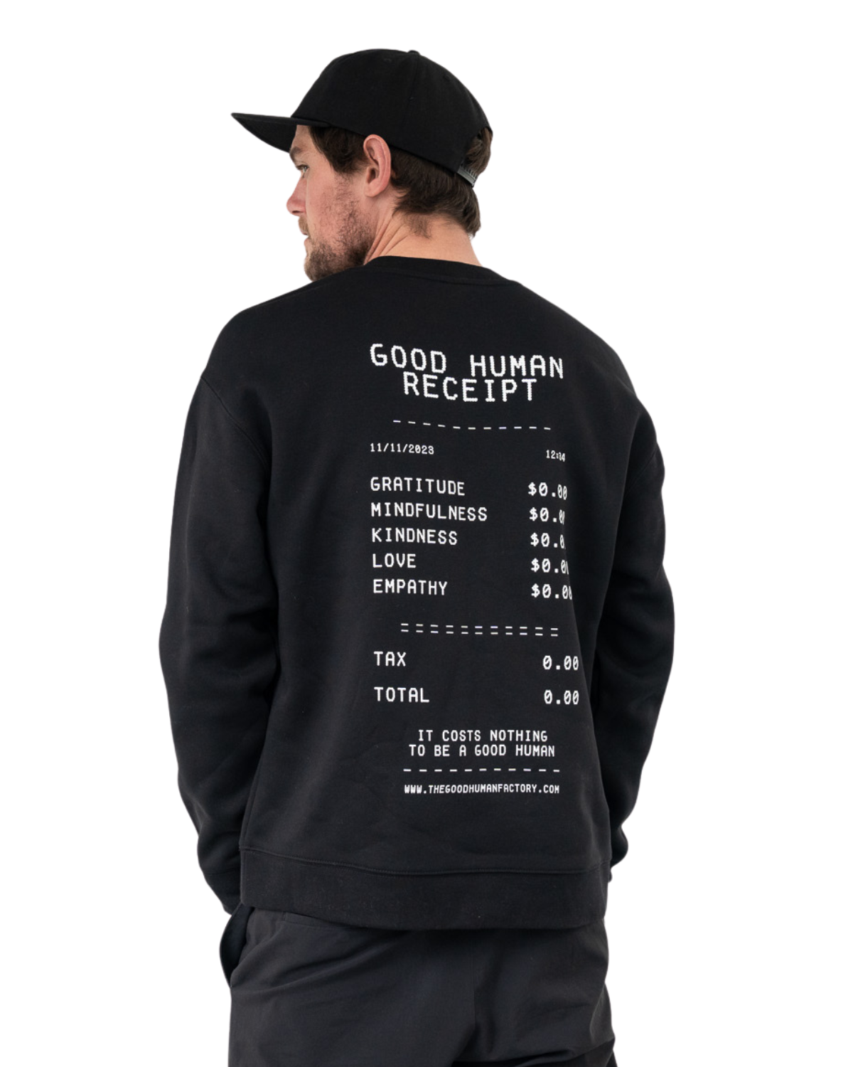It cost nothing to be a good human - Unisex Crew Neck Jumper