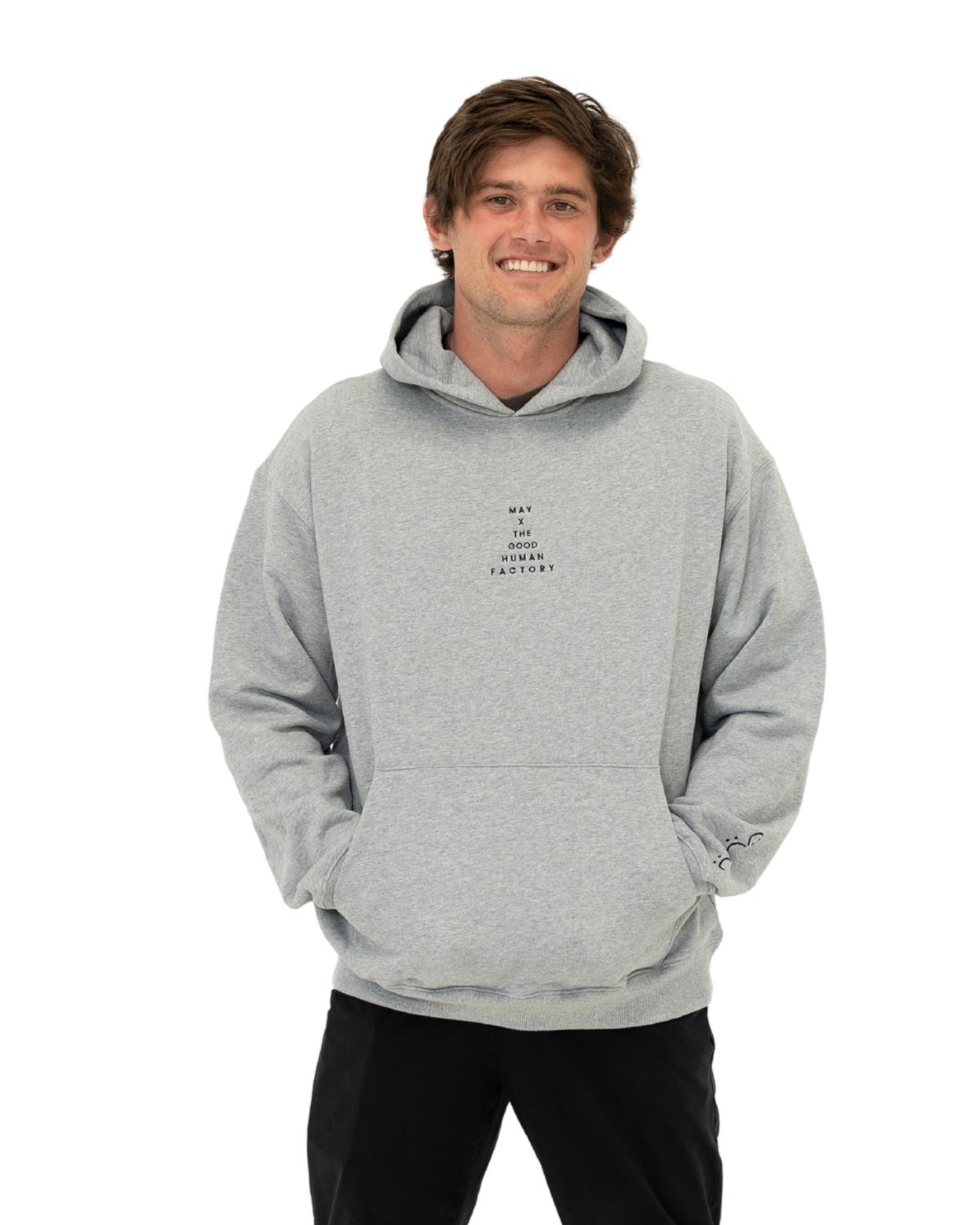 MAY X The Good Human Factory Hoodie Unisex