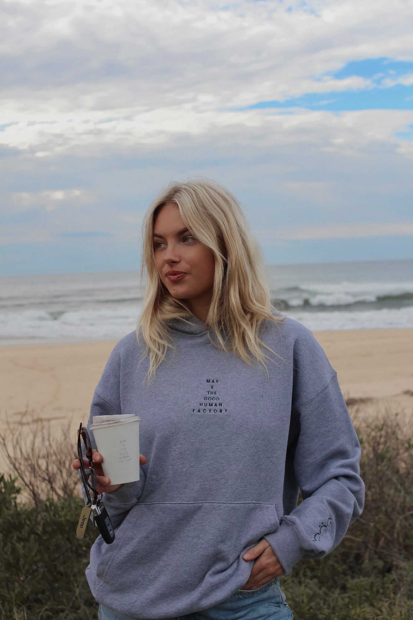 MAY X The Good Human Factory Hoodie - Unisex