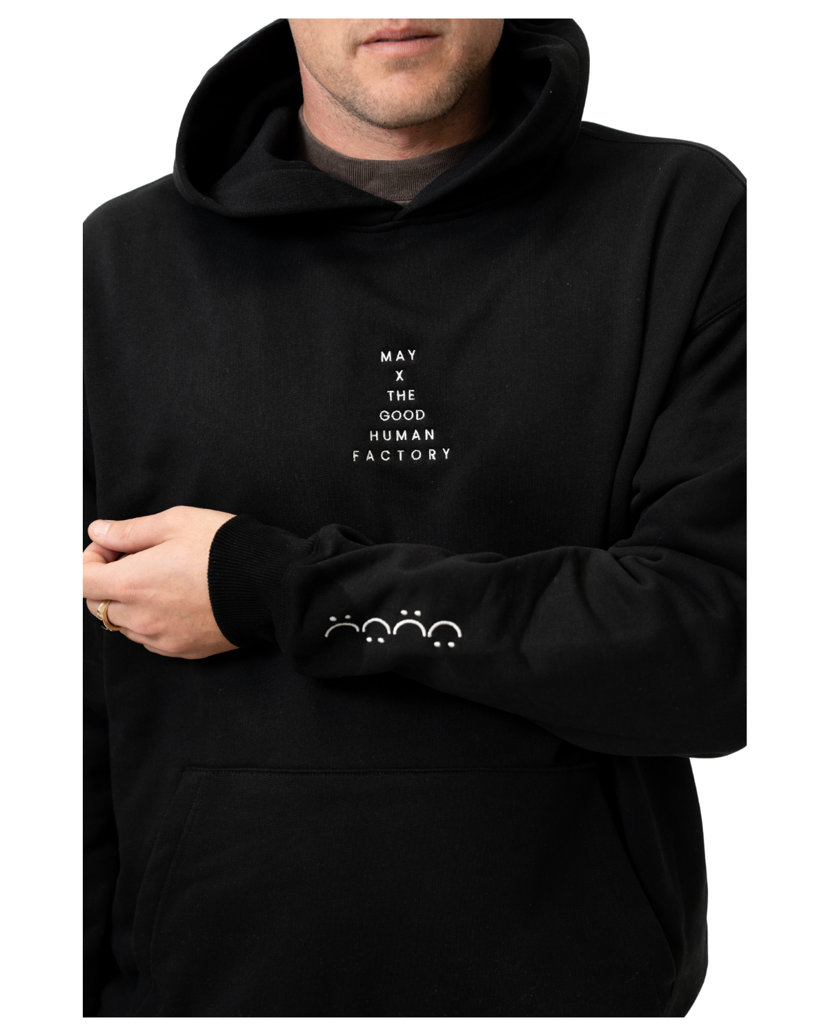 MAY X The Good Human Factory Hoodie - Unisex