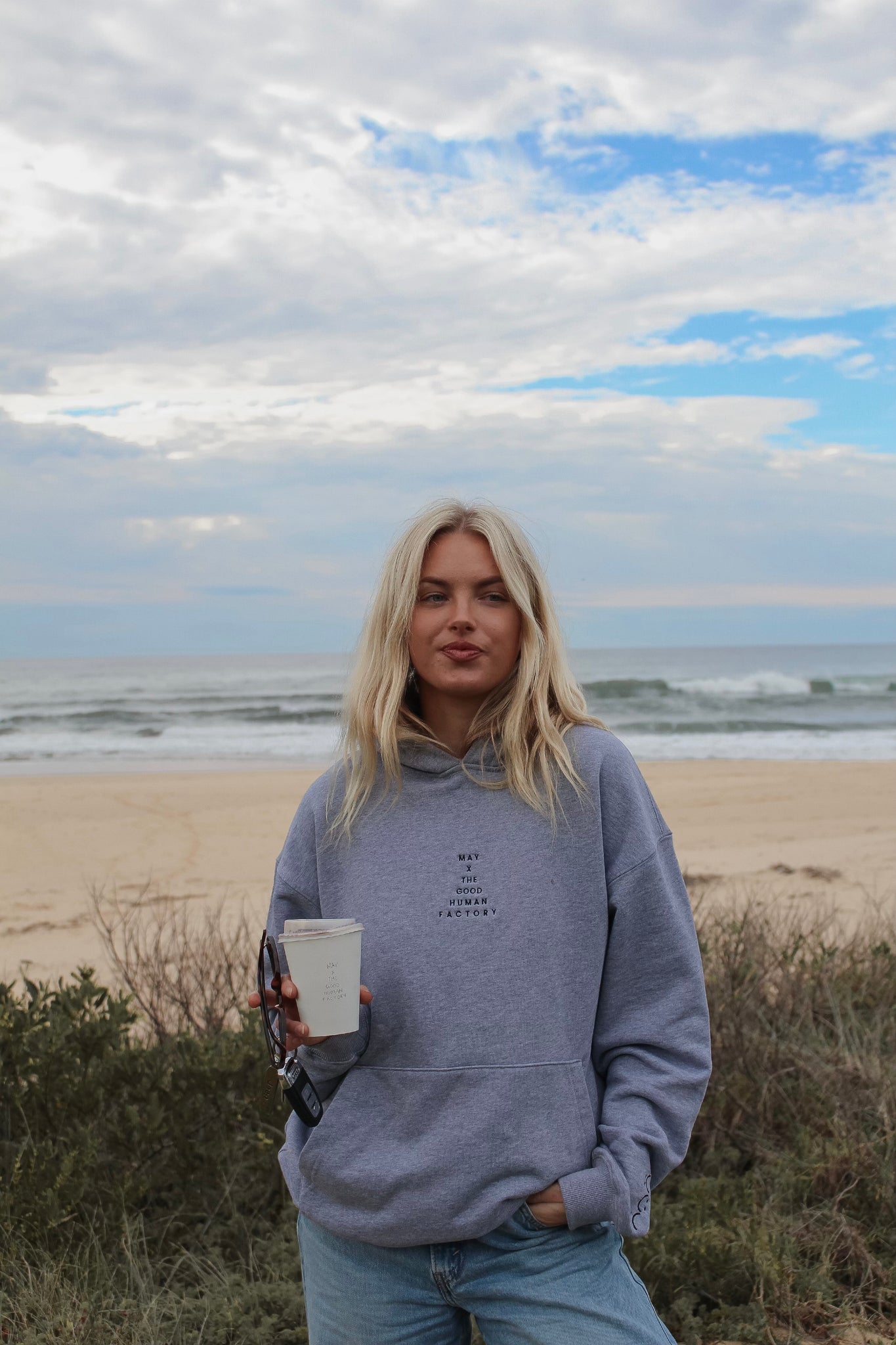 MAY X The Good Human Factory Hoodie - Unisex