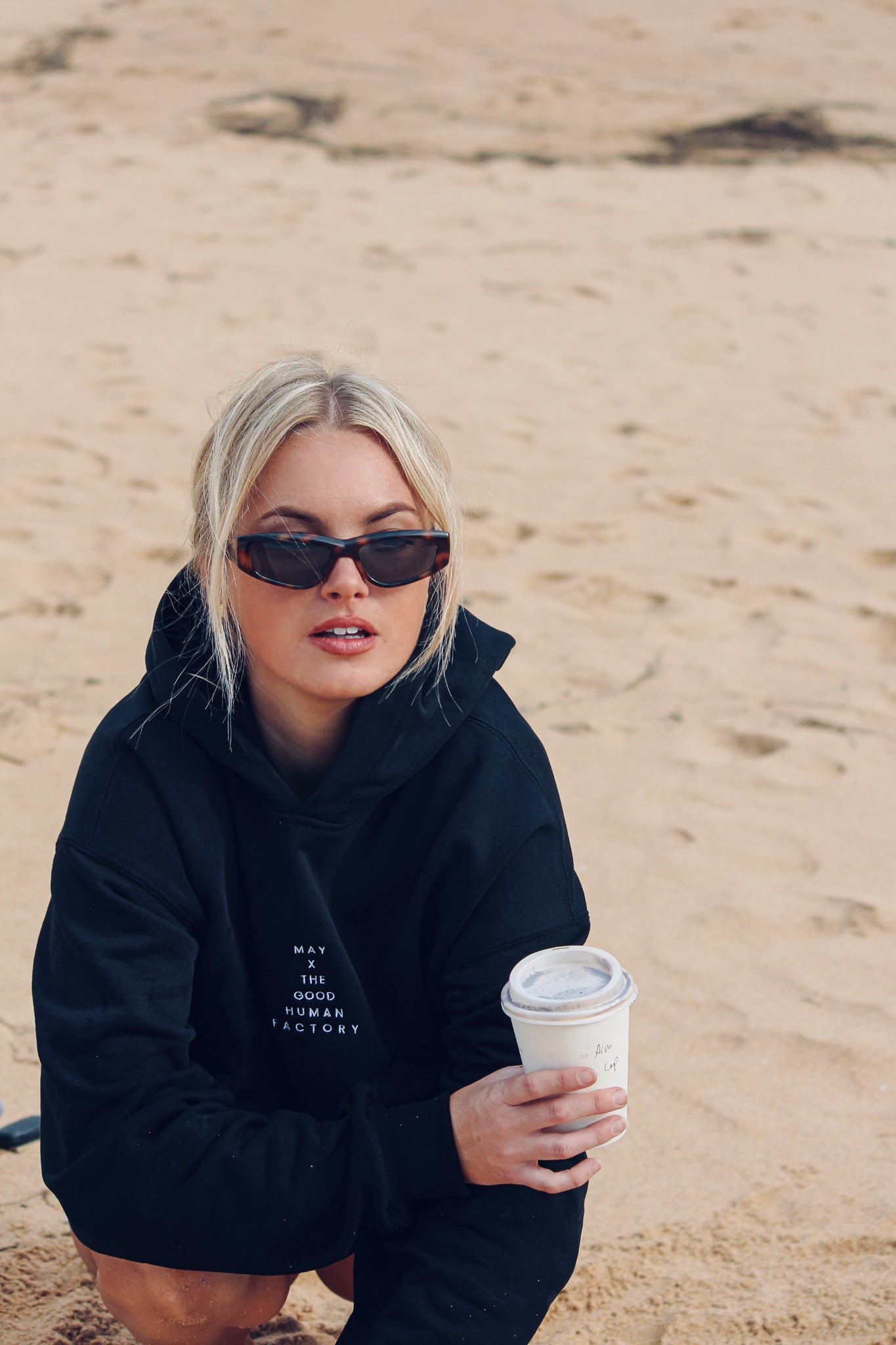 MAY X The Good Human Factory Hoodie - Unisex