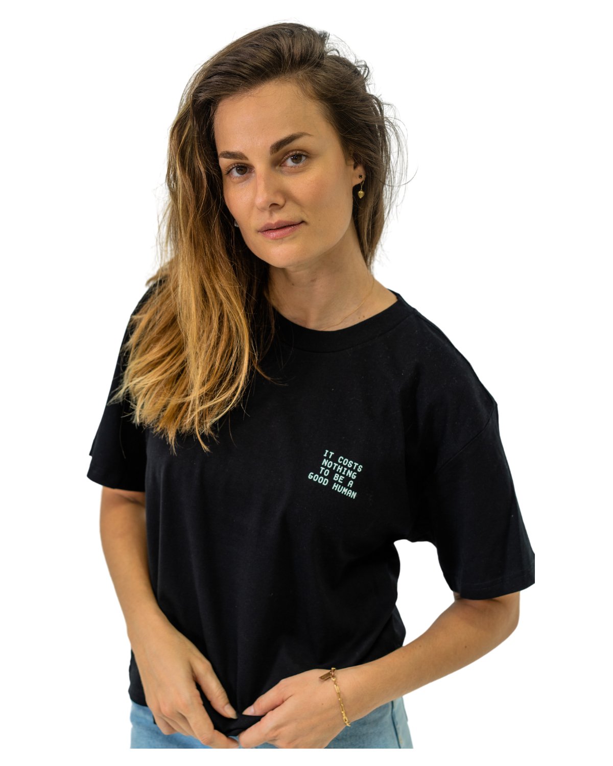 Women's Receipt Tee - The Good Human Factory