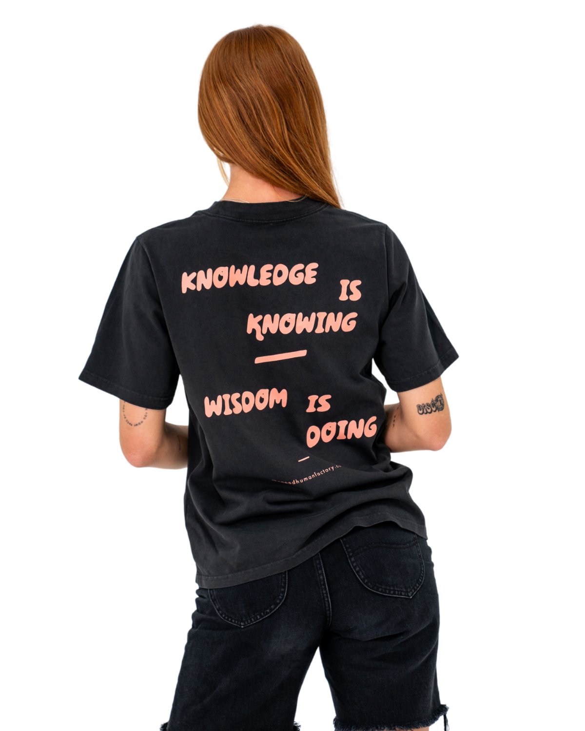 Women's Wisdom Tee - The Good Human Factory