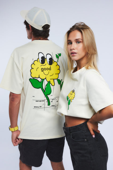 Men's Brain Flower Tee - The Good Human Factory
