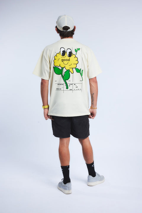 Men's Brain Flower Tee - The Good Human Factory