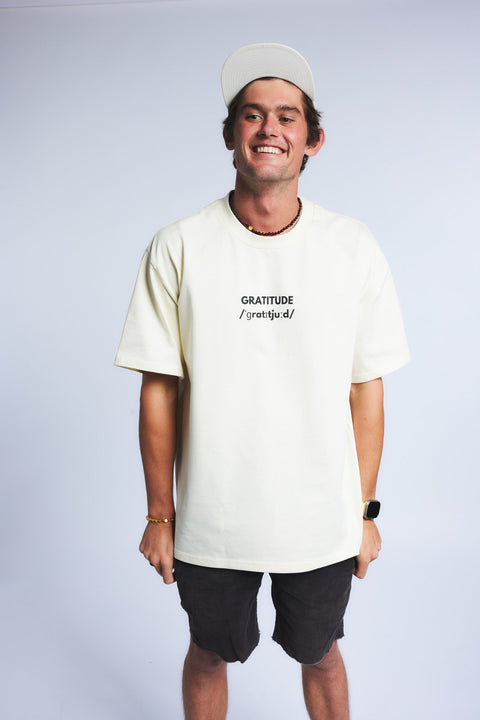 Men's Gratitude Tee - The Good Human Factory