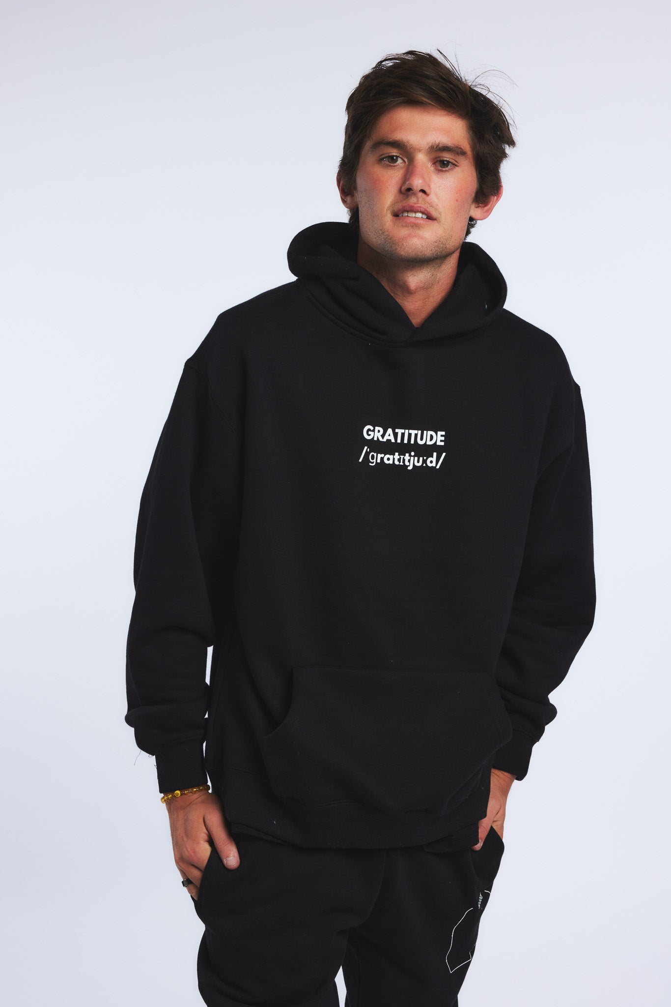 Unisex Gratitude Hood - The Good Human Factory