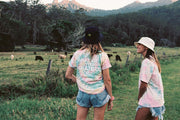 Women's Limited Edition Tie Dye Gratitude Tee - The Good Human Factory