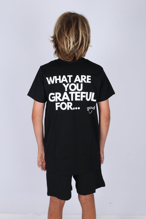 Youth GRATITUDE Tee - The Good Human Factory